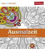 Ausmalzeit - Time to Draw Postkortkalender 2017