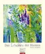 Das Leuchten der Blumen - Flowers Watercolours 2017