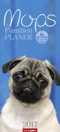 Familienplaner Mops - Family Planner Mops 2017