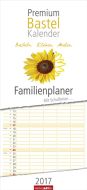 Bastelkalender Familienplaner  - Make Your Own Family Planner 2017