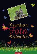 Premium Foto Kalender Sort med Sommerfugle 2017