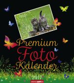 Premium Foto Kalender Sort med Sommerfugle 2017