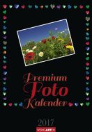 Premium Foto Kalender Sort med Hjerter 2017