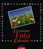 Premium Foto Kalender Sort med Hjerter 2017