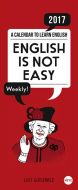 English is not easy Weekplanner 2017