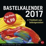 Bastelkalender klein schwarz 2017