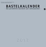 Bastelkalender 17 silber mittel 2017