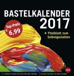 Bastelkalender groß schwarz 2017