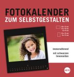 Fotokalender zum Selbstgestalten rot 2017