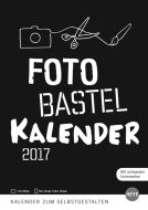 Foto Bastelkalender schwarz A5 2017
