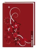 Kalenderbuch Ranke rot 2017