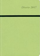Diario 17 Monatskalenderbuch A6 hellgrün 2017