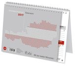 Schreibtischkalender Österreich lang klein 2017