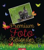 Foto Kalender Wiese black 2018