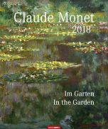 Claude Monet im Garten 2018 Kalender