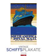 Vintage Schiffplakate 2018 Kalender