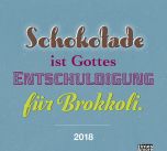 Bildkalender Typo 2018