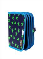 Jaq Jaq Bird Chalk Doddle Book Starry Night Blue