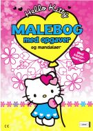 Hello Kitty Malebog m/stickers mandalas