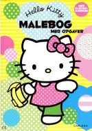Hello Kitty malebog med opgaver