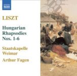 Hungarian Rhapsodies no 1-6