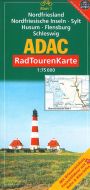 Nordfriesland, Nordfriesische Inseln, Sylt, husum, Flensburg,  adac radtourenkarte deutschland bl. 1