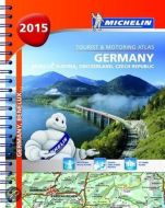 Michelin Tourist &amp; Motoring Atlas Germany, Benelux, Austria, Switzerland, Czech Republic 2015