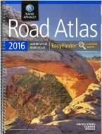 Rand McNally 2016 EasyFinder Road Atlas Midsize USA, Canada &amp; Mexico