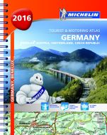 Michelin Tourist &amp; Motoring Atlas Germany, Benelux, Austria, Switzerland, Czech Republic 2016