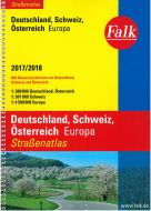 Falk Strassenatlas 2017/2018: Deutschland, Österreich, Schweiz