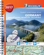 Michelin Tourist &amp; Motoring Atlas Germany, Benelux, Austria, Switzerland, Czech Republic 2017