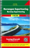 Norwegen Supertouring Autoatlas - Norway Supertouring