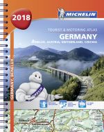 Michelin Tourist &amp; Motoring Atlas Germany, Benelux, Austria, Switzerland, Czech Republic 2018