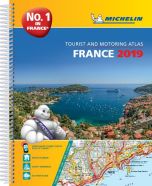 Michelin Tourist &amp; Motoring Atlas France 2019