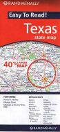 Texas Easy to Read State Map, Rand McNally