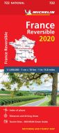 France (Reversible) 2020, Michelin National Map 722