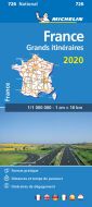 France Route Planning 2020, Michelin National Map 726