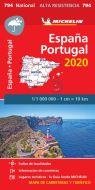 Spain &amp; Portugal: High Resistance 2020, Michelin National Map 794