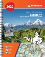 Michelin Tourist &amp; Motoring Atlas Germany, Benelux, Austria, Switzerland, Czech Republic 2020