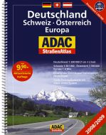 Deutschland Schweiz Österreich Strassenatlas