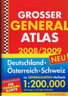 Deutschland Österreich Schweiz, Grosser General Atlas 2008/2009