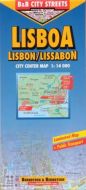 Lisbon (lamineret), Berndtson City Maps