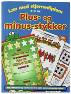 Lær med stjernediplom - Plus- og minus-stykker