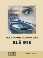 Blå iris (Storskrift)