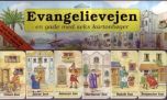 Evangelievejen - en gade med seks kartonbøger