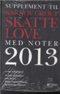 Supplement til Karnov Group Skatte- og afgiftslove 2013