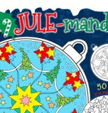 Jule-mandala: Blå