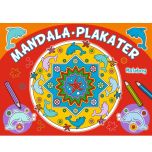 Mandala Plakater (rød)