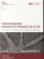 Forebyggende foranstaltninger 18-22 år