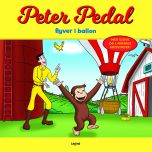 Peter Pedal flyver i ballon